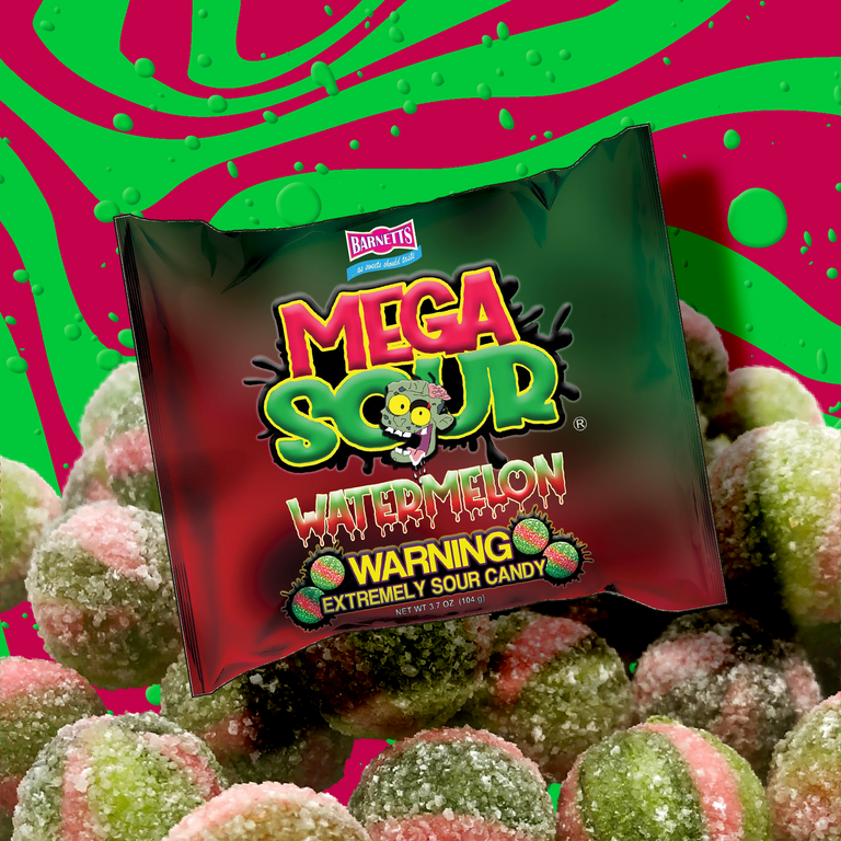 Mega Sour Candy Watermelon (UK)