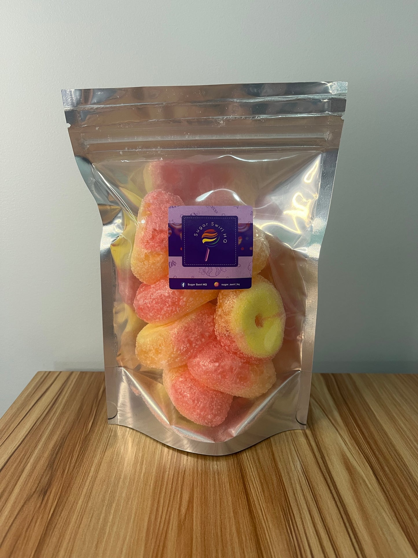 Freeze Dried Peach Rings