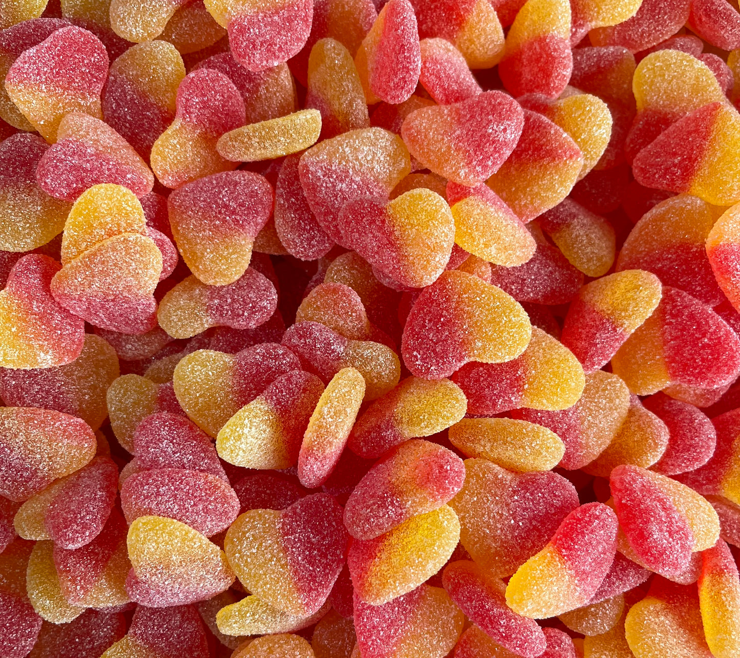 Sour Peach Hearts